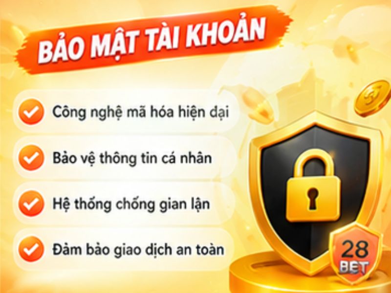Đánh Giá Bảo Mật Và An Toàn Tài Khoản 28BET