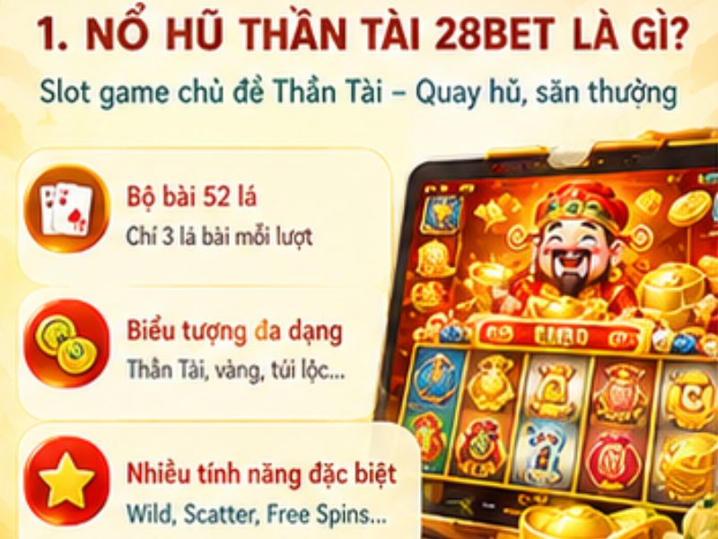 Nổ Hũ Thần Tài 28BET là gì?